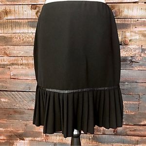 SC Collection Mid-Length Black Mermaid Suit Skirt Size 8